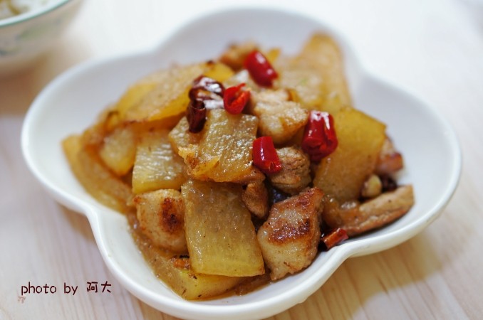 五花肉烧冬瓜步骤8