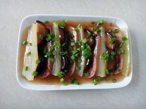 火腿香菇蒸冬瓜步骤7