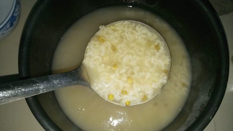 绿豆糯米粥步骤4