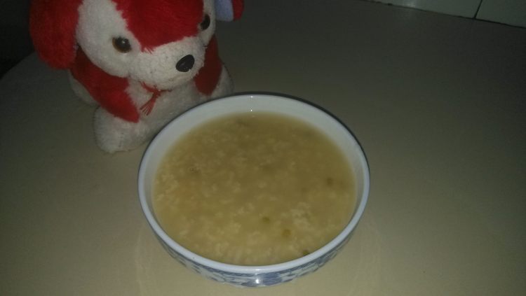 绿豆糯米粥步骤5