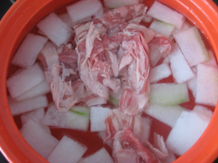 冬瓜羊肉汤步骤6