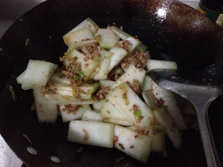 肉沫冬瓜步骤7