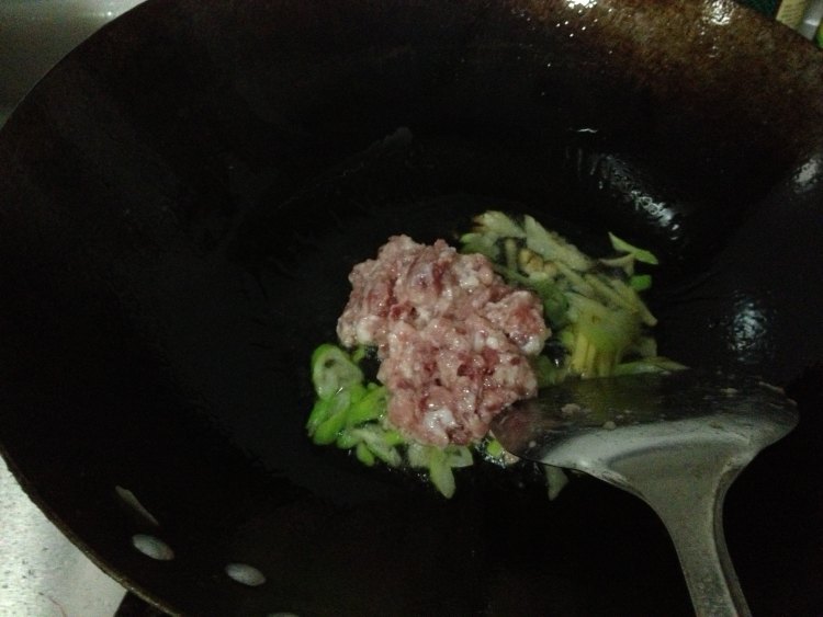 肉沫冬瓜步骤4