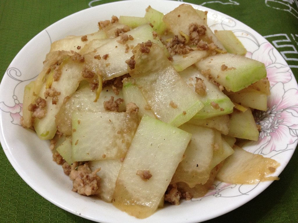肉沫冬瓜步骤8