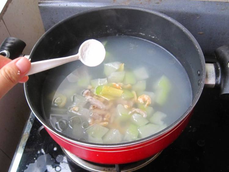金钩冬瓜汤步骤8