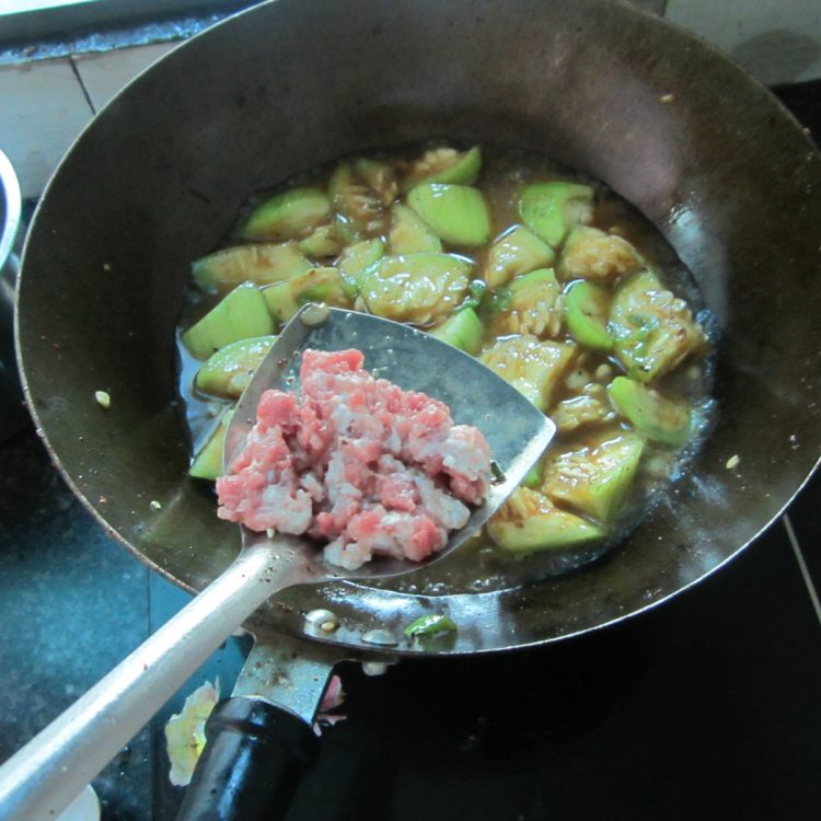肉末丝瓜汤步骤9