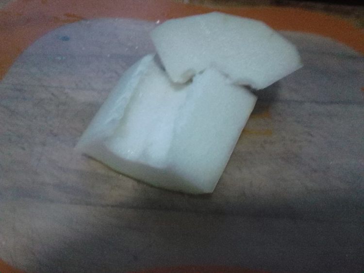 虾皮炒冬瓜片步骤1