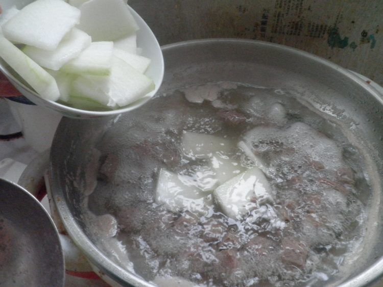 牛肉滑冬瓜汤步骤7