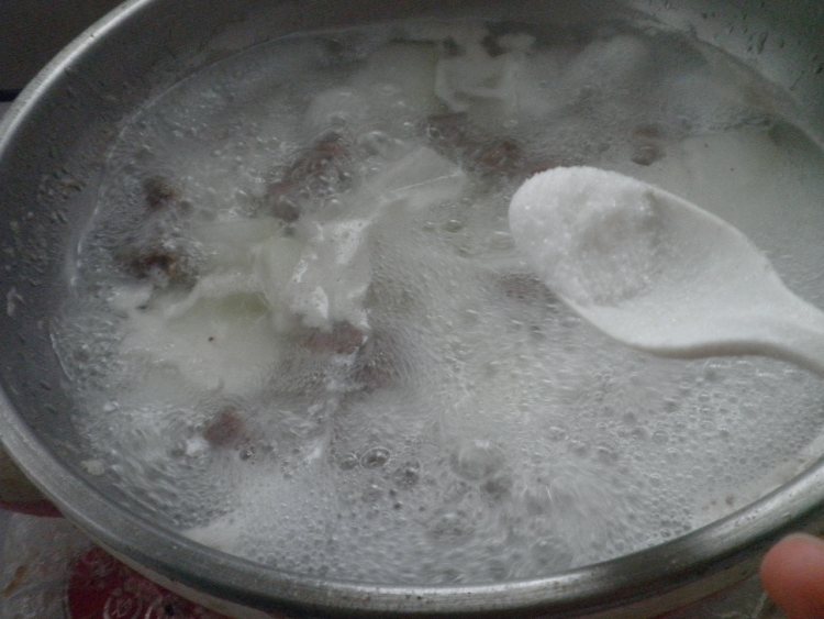 牛肉滑冬瓜汤步骤8
