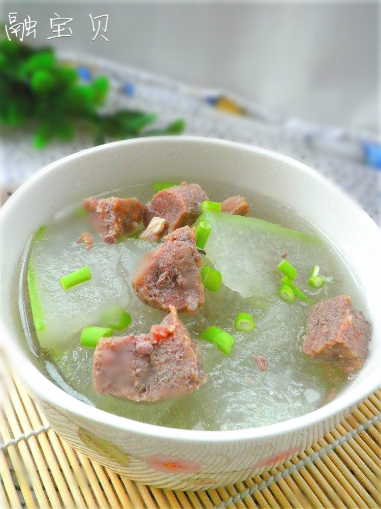 牛肉滑冬瓜汤步骤10