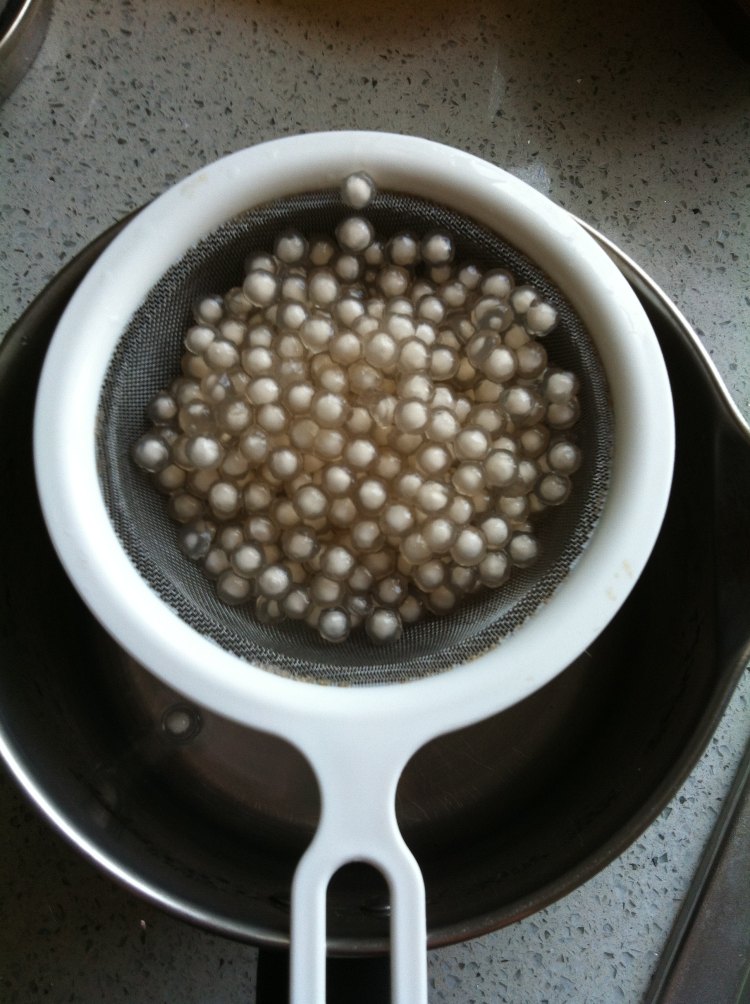 绿豆酒酿西米羹步骤5