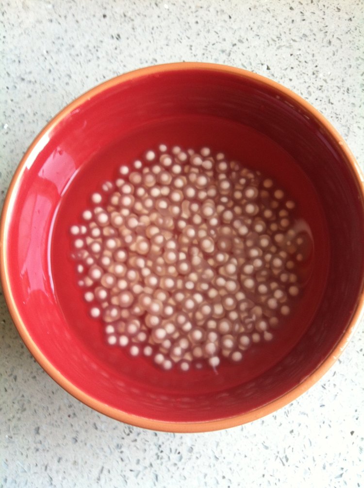 绿豆酒酿西米羹步骤6