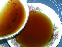 茶树菇丝瓜肉片汤步骤6