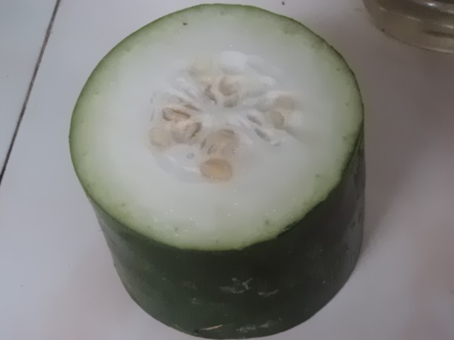 海米蛋片烩冬瓜步骤12