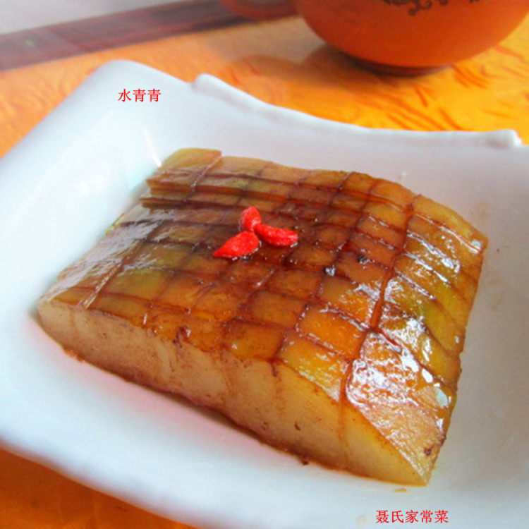 煎冬瓜步骤7