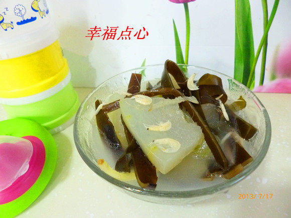 虾皮冬瓜海带汤步骤11