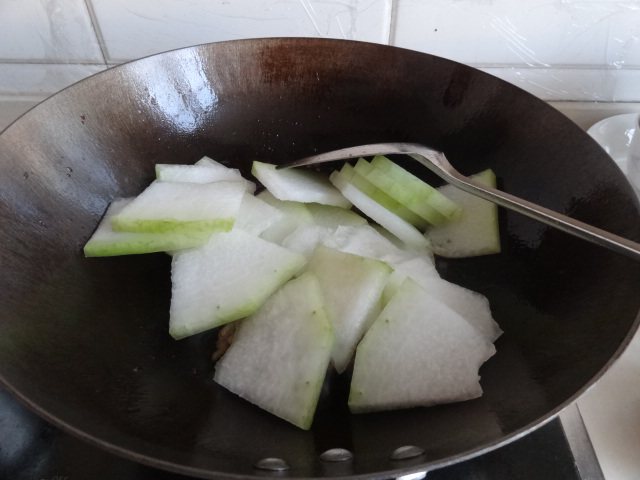 肉片冬瓜步骤4