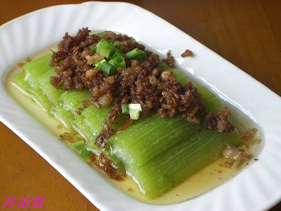 肉末蒸丝瓜步骤9