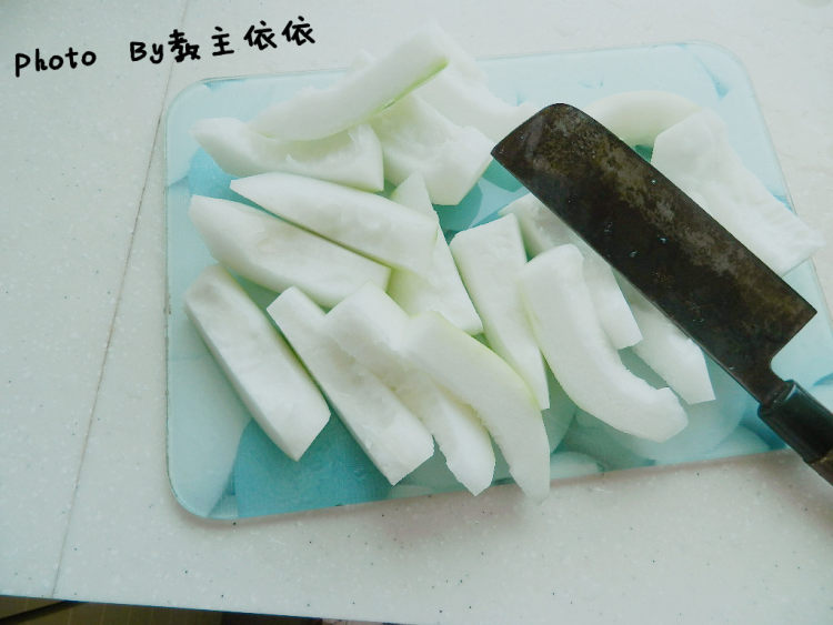 冬瓜冰棒步骤1