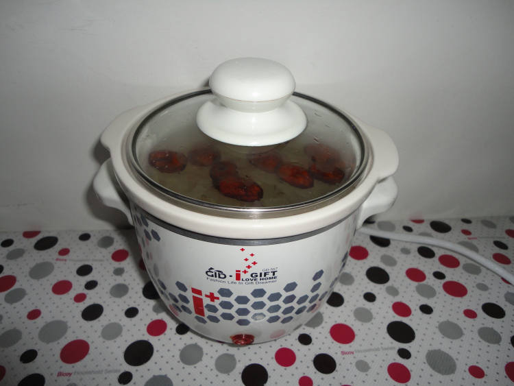 冰糖银耳莲子绿豆汤步骤11