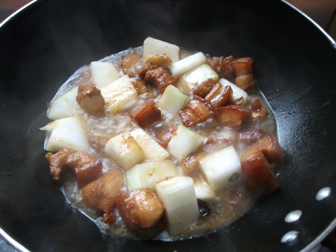 冬瓜红烧肉步骤8