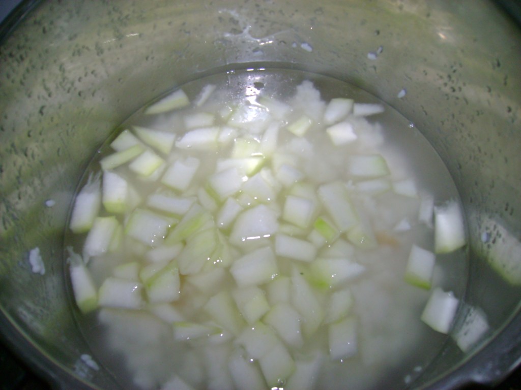 鲜虾冬瓜粥步骤5