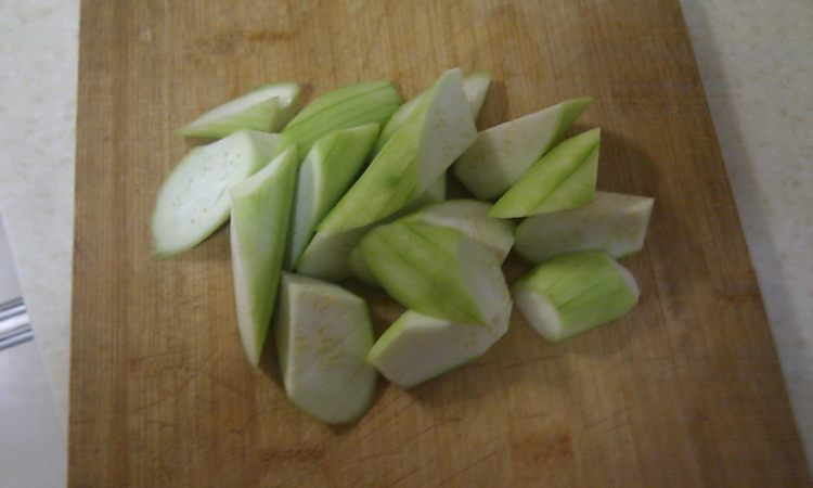丝瓜土豆步骤2