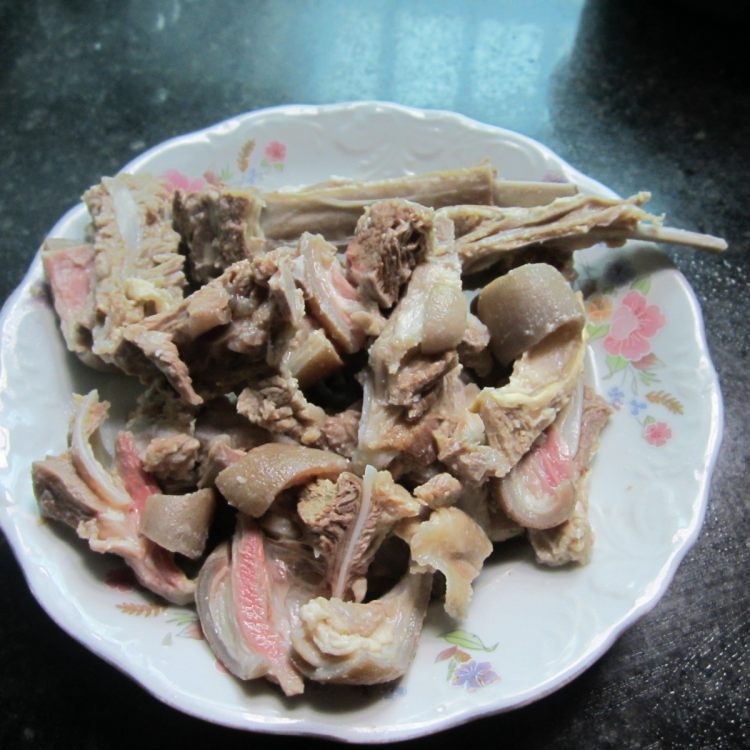 羊肉萝卜干锅步骤1