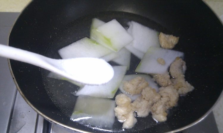 冬瓜烧鸡块步骤6