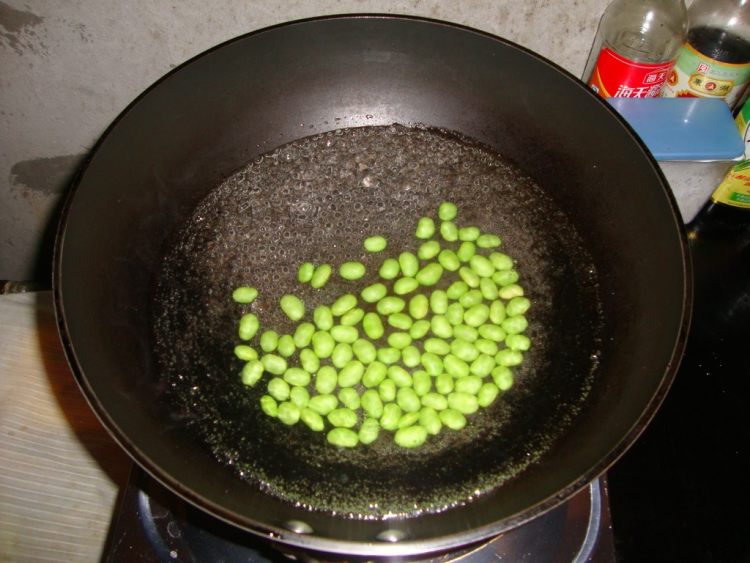 湘味丝瓜毛豆步骤2