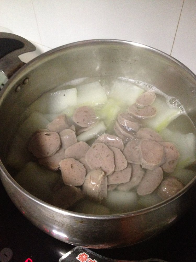 牛肉丸冬瓜汤步骤6