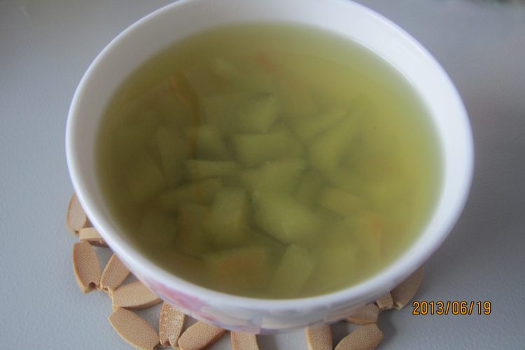 西瓜皮绿豆汤步骤9