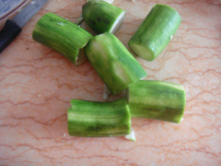 丝瓜金钩釀肉步骤3