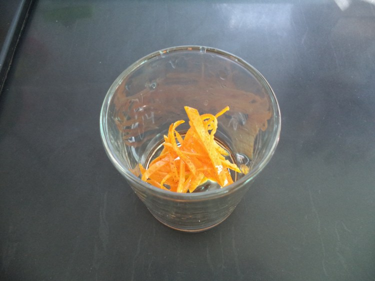 糖渍橙皮茶步骤3
