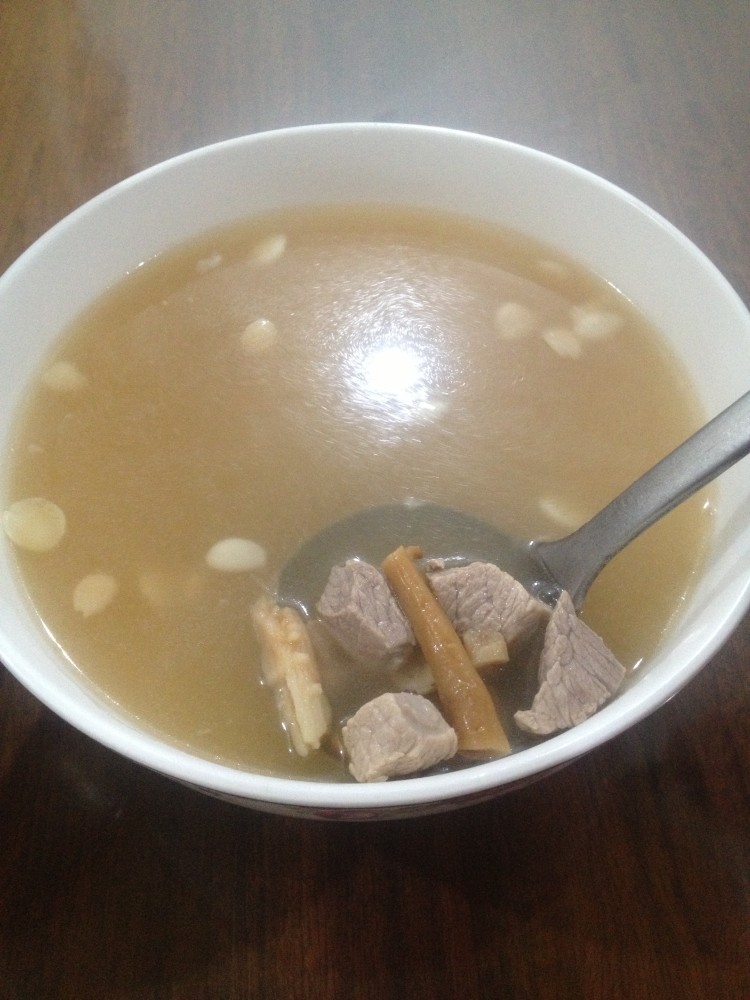 杏仁无花果瘦肉汤步骤6