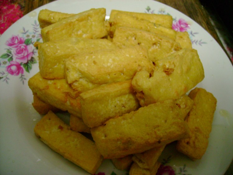 香菜炒豆腐步骤7