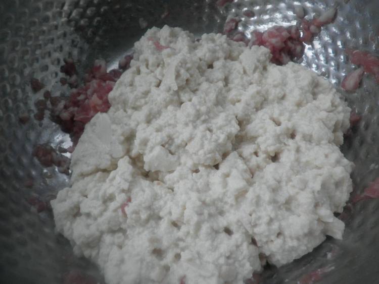 豆腐丸子烧西葫芦步骤5