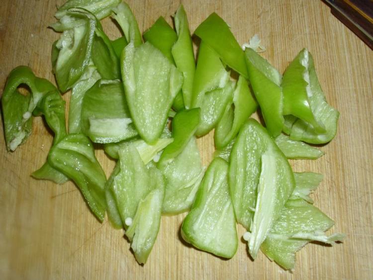 青椒煎豆腐步骤1