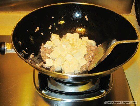 肉沫豆腐步骤4