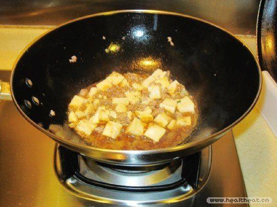 肉沫豆腐步骤5