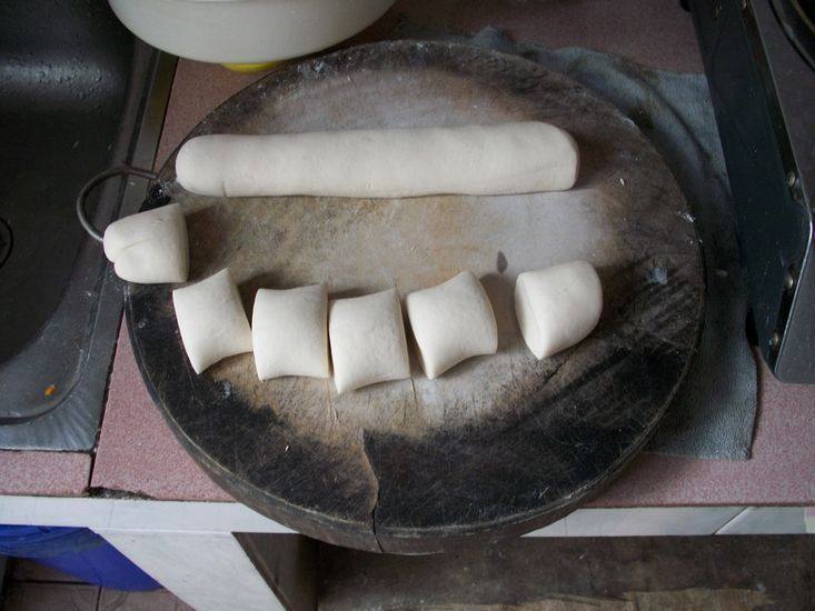 三色肉包步骤2