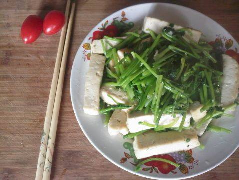 香菜豆腐步骤5