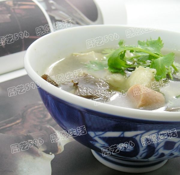 菌汤豆腐步骤7