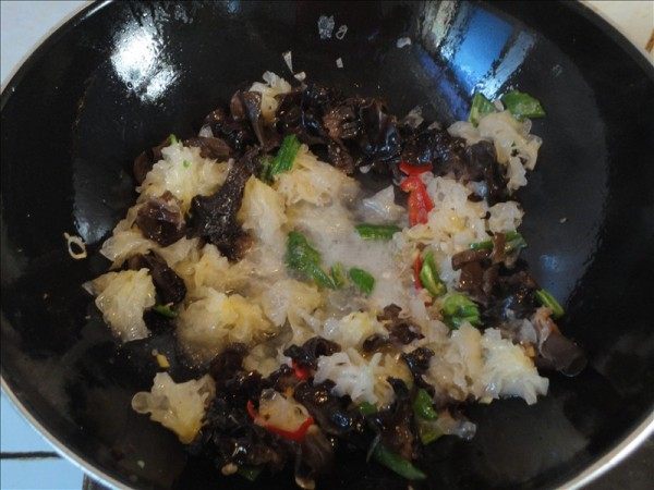 清炒双耳步骤10