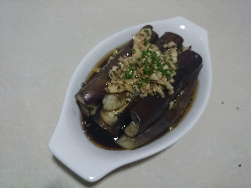 麻油蒜香茄子步骤6