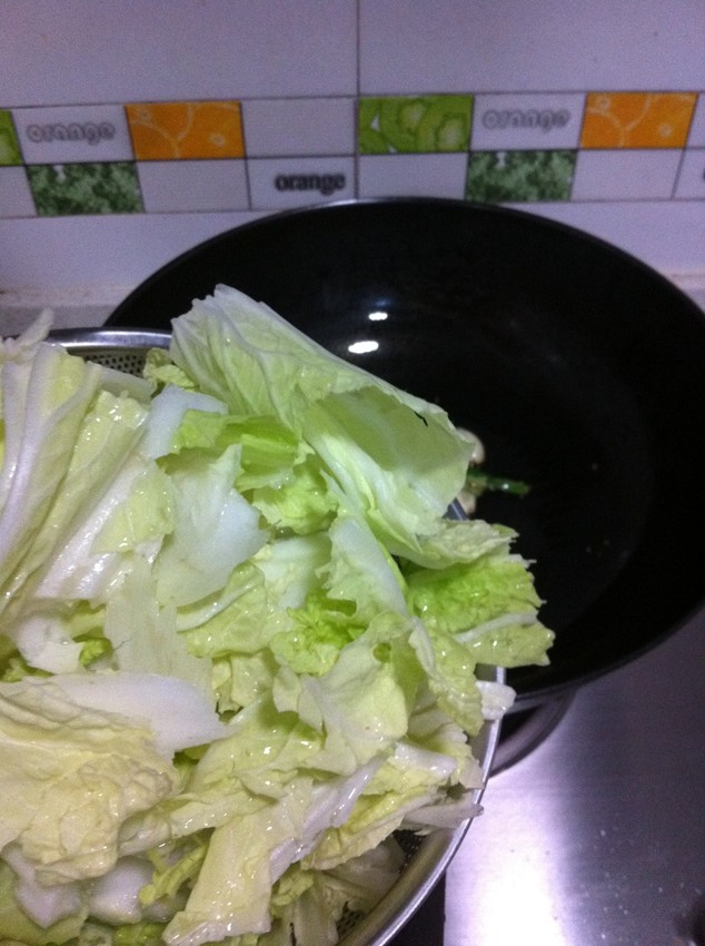 醋辣大白菜步骤4