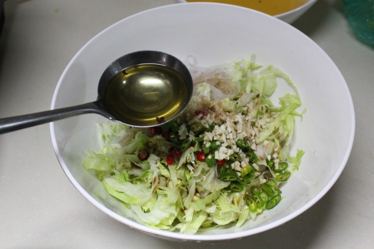 生菜拌粉丝步骤9
