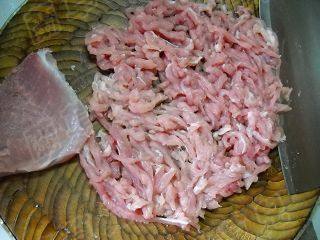 南瓜毛豆肉丝步骤4