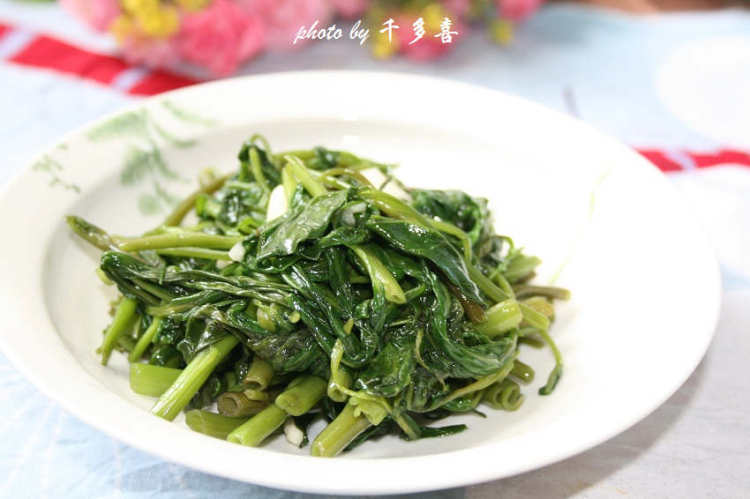 素炒空心菜步骤8