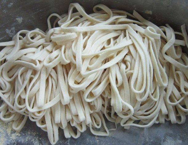 南瓜豆角面步骤7